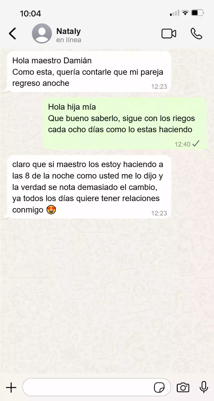 Testimonio maestro damian